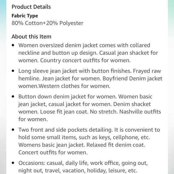 Denim Button Down - Picture 6 of 6